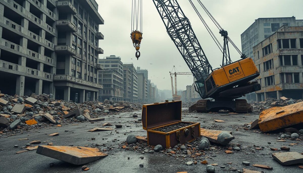 découvrez comment une grue tombée a conduit à un jackpot inattendu dans cette histoire surprenante et captivante.